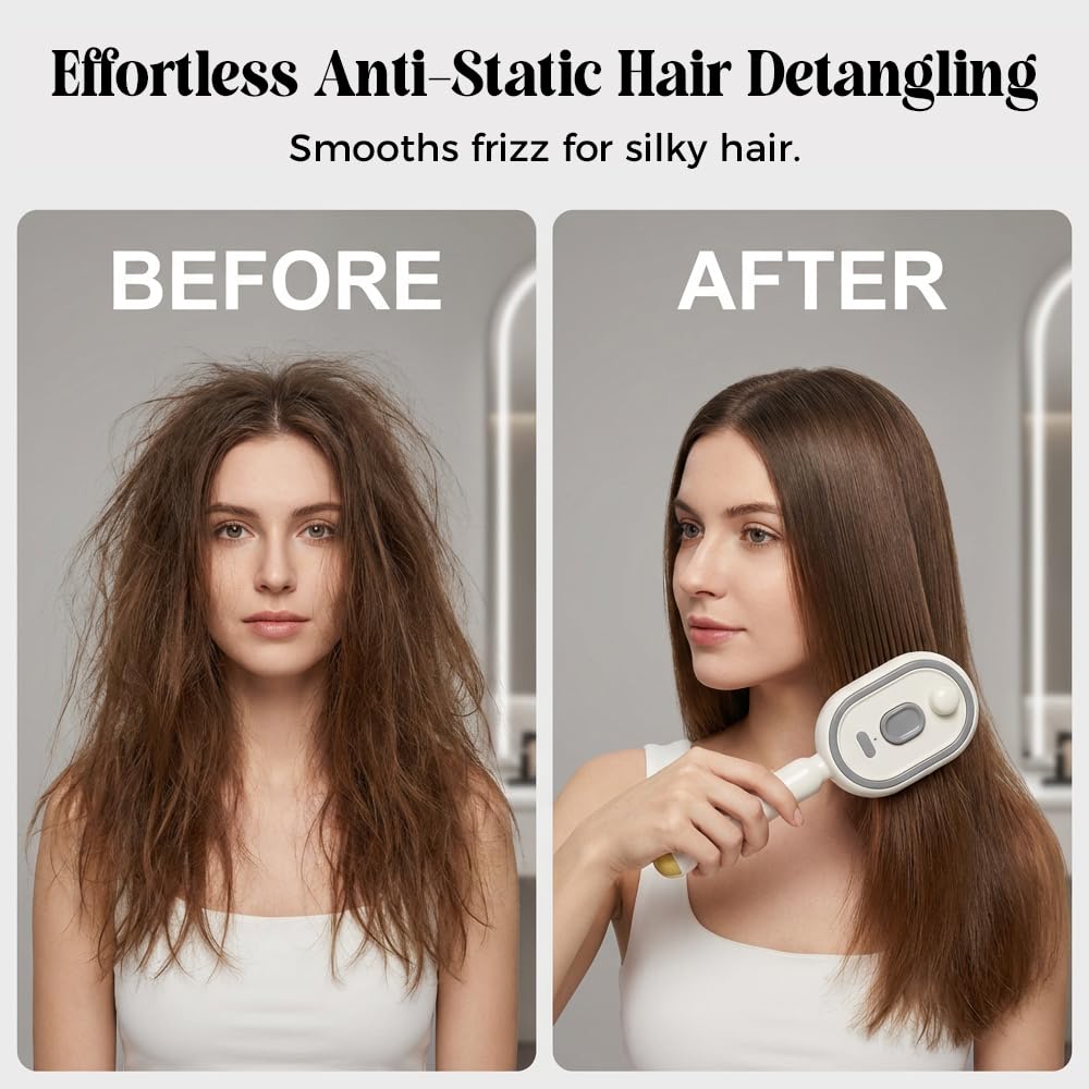 Electric Spray Comb With Oil | مشط كهربائي برذاذ